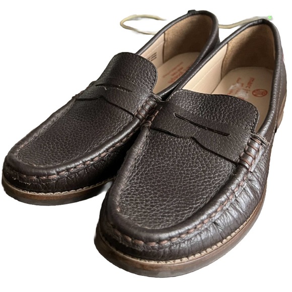 Marc Joseph Brown Leather Loafers US Size 7 UK Size 5 VERY NICE - Picture 1 of 8